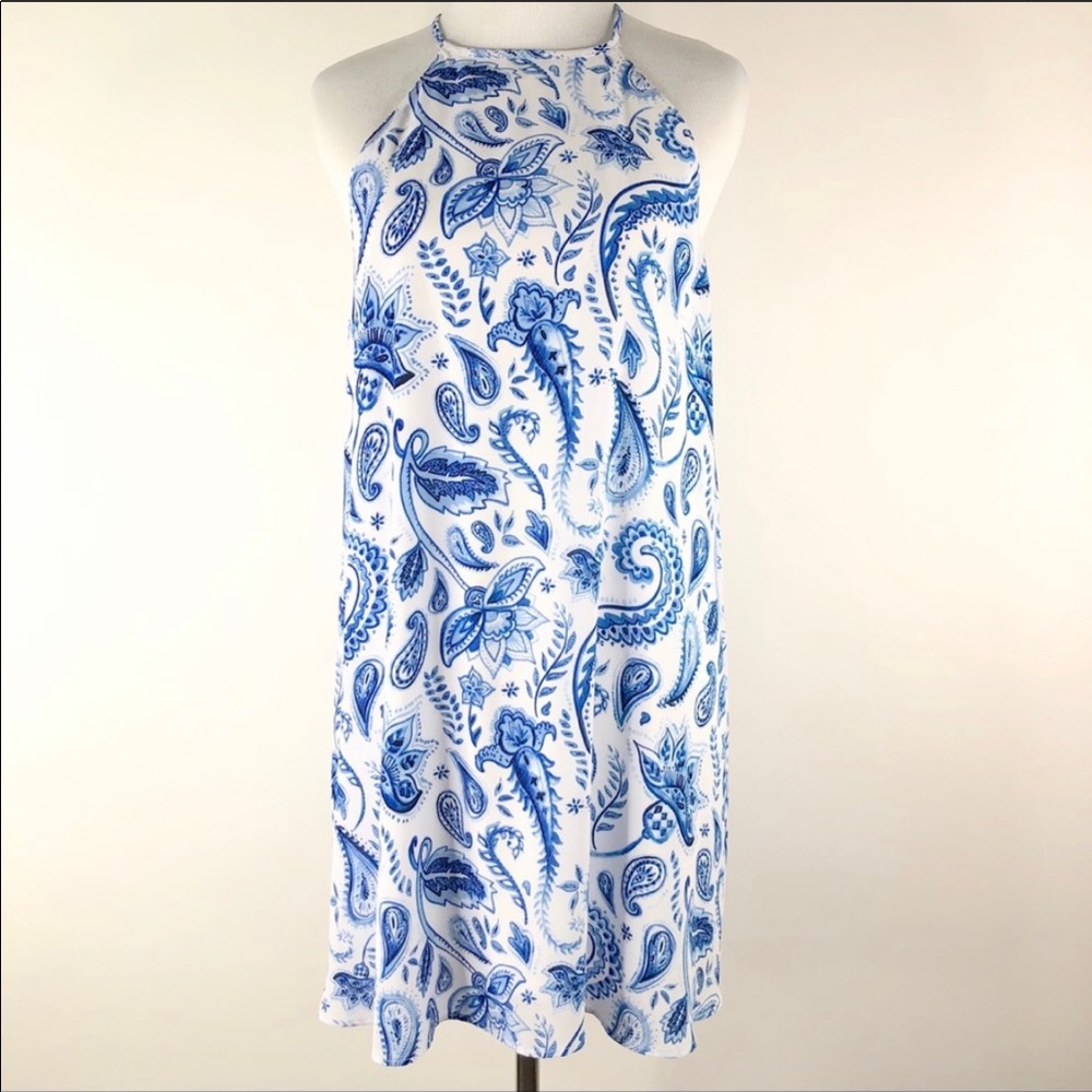 Show Me Your MuMu Tropical Gomez Mini Dress Size L - Picture 3 of 8
